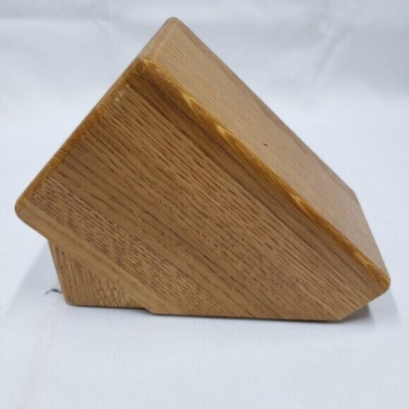 Cutco Hardwood 6 Slot Table Knife Block - Picture 5 of 9